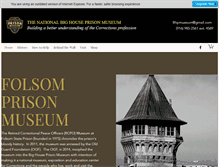 Tablet Screenshot of bighouseprisonmuseum.org